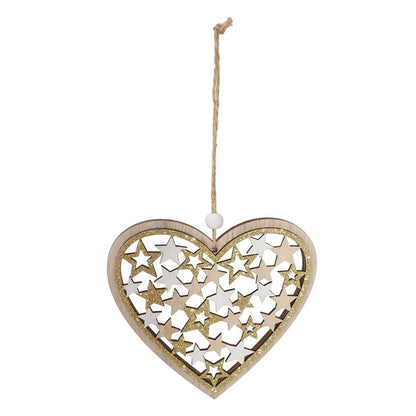 Hanging Starry Die cut Deco, 12cm, Asstd