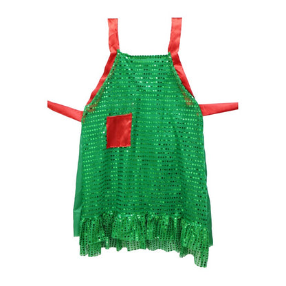 Glam Christmas Apron, Asstd