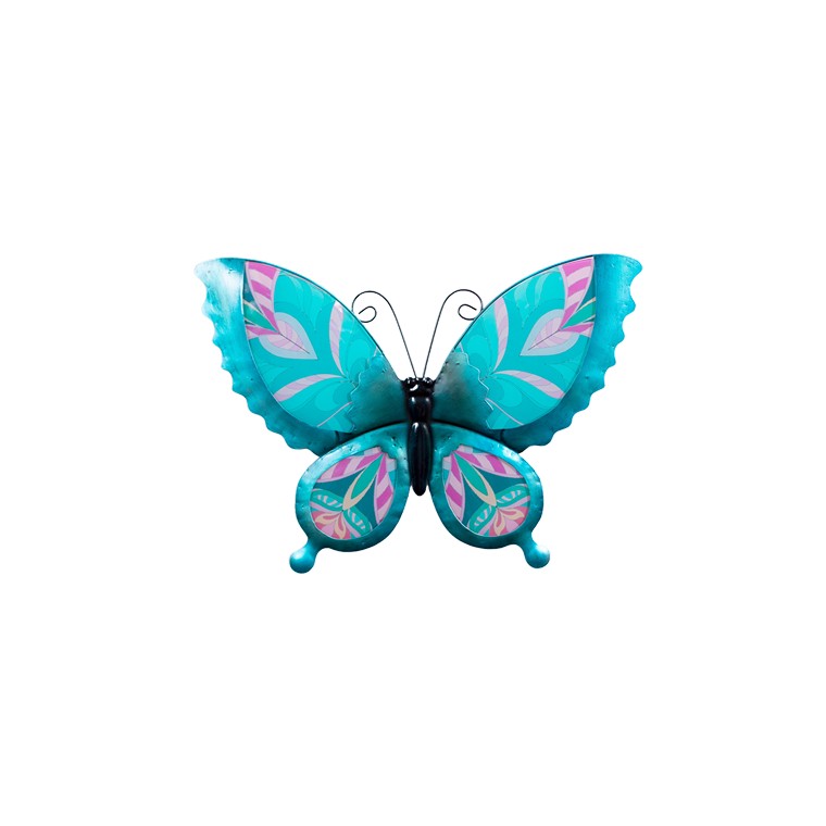 Printed Glass Butterfly, Asstd