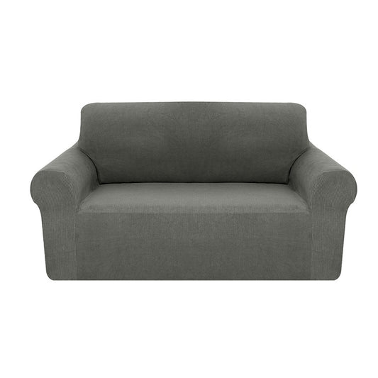 H&G Sofa Cover, 2 Seat, Charcoal