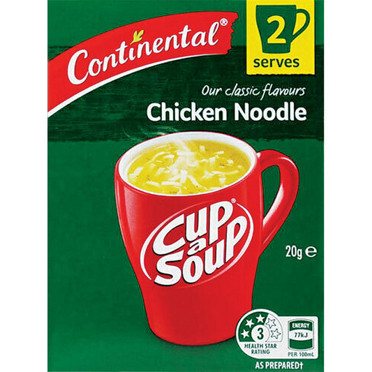 Continental Cup A Soup Chicken Noodle, 2pk