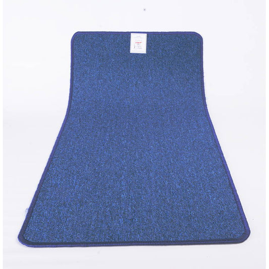 Overlocked Floor Mat, Asstd Colours, 116x57cm