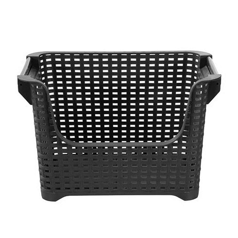 Tilly Stackable Basket, 37cm, 3 Asstd Colours