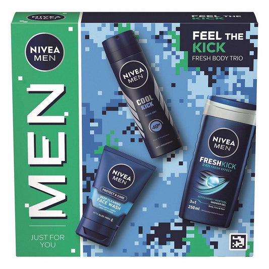 Nivea Feel The Kick Set, 3pc