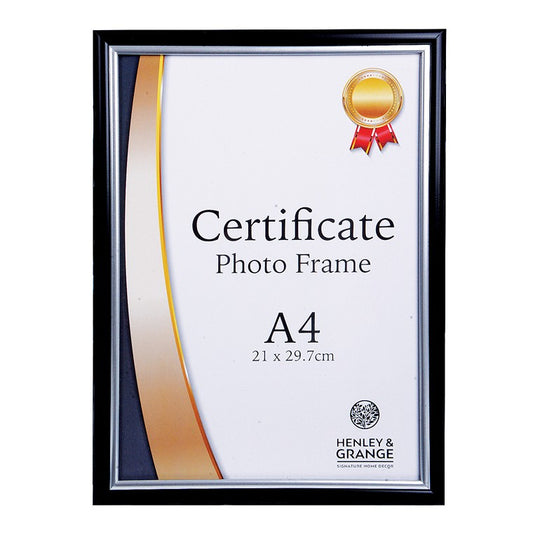 Certificate Frame A4, Silver