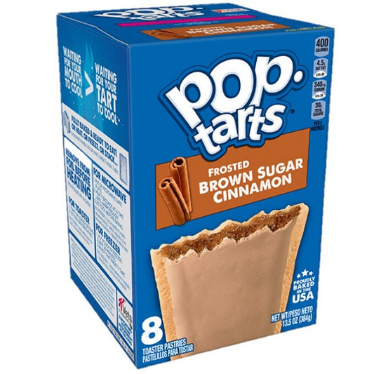 Kellogs Pop Tarts Frosted Brown Sugar Cinnamon 8pk