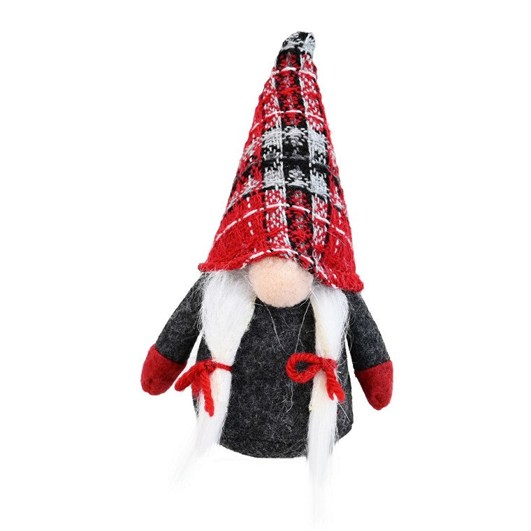 Table Gnome Vintage Hat, 14cm, Asstd