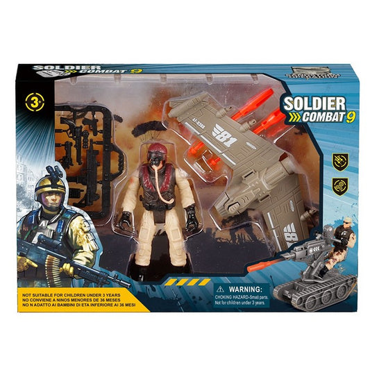 Soldier Combat Playset, Asstd