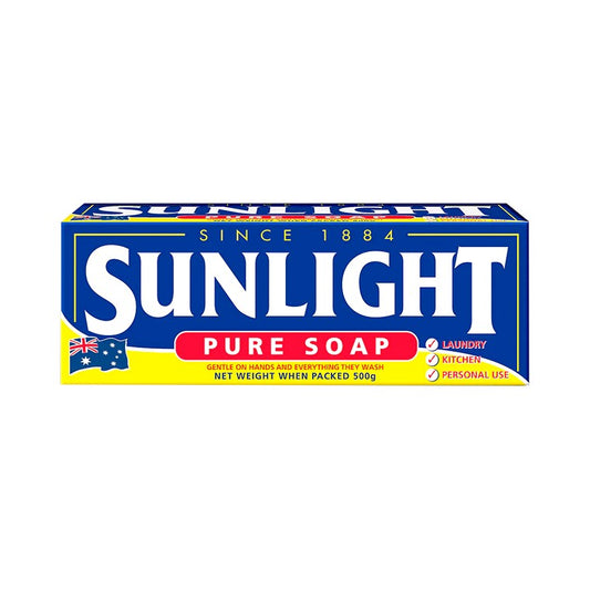 Sunlight Laundry Soap Bar, 4pk