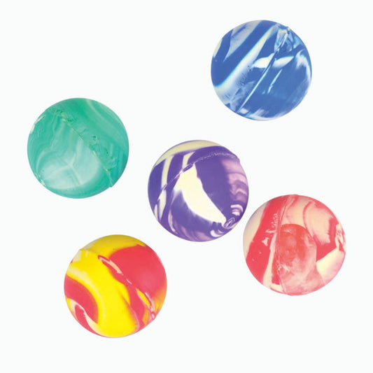 Party Favour Bounce Ball Marble, 5pk