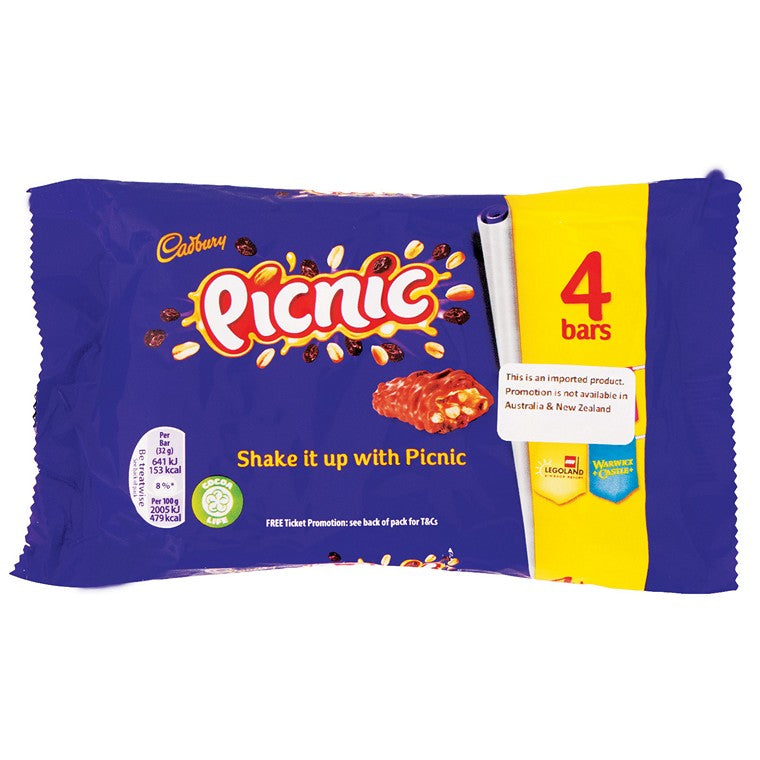 Cadbury Picnic, 4pk