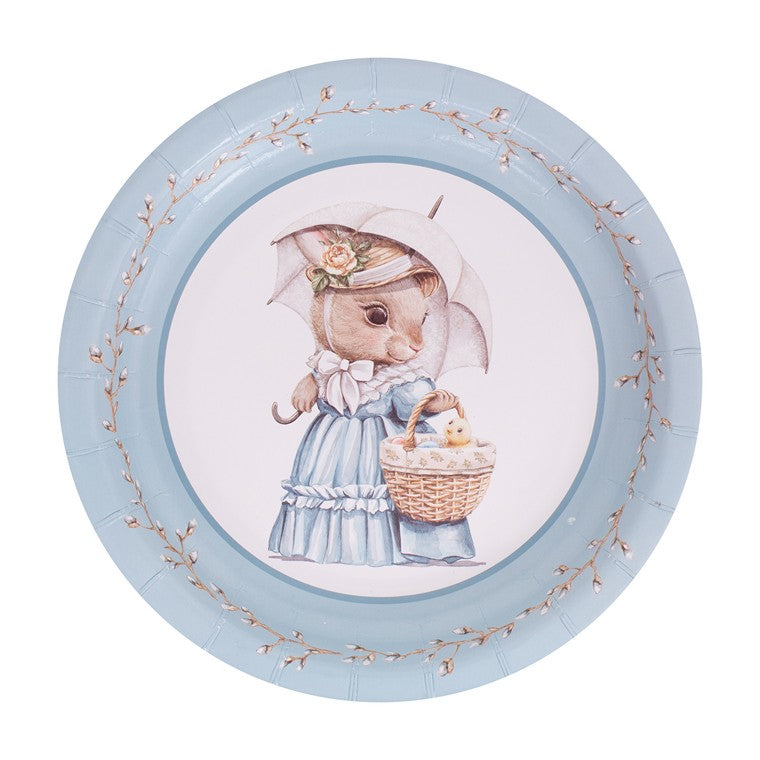 Easter Plate, 18cm, 20pk