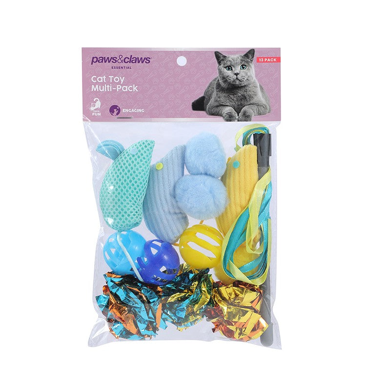 Cat Toy Pack, 13pc