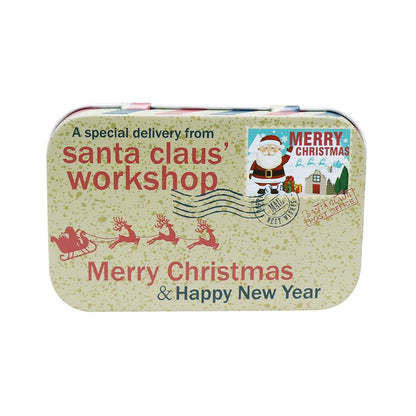 Christmas Mini Retro, Gift Card Tin, Asstd