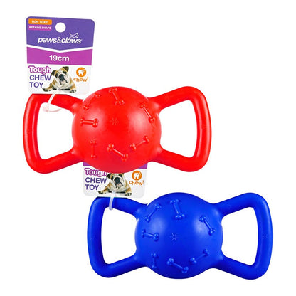 TPR Super Tuff Tug-Of-War Pet Toy, 19cm, 2 Asstd Designs