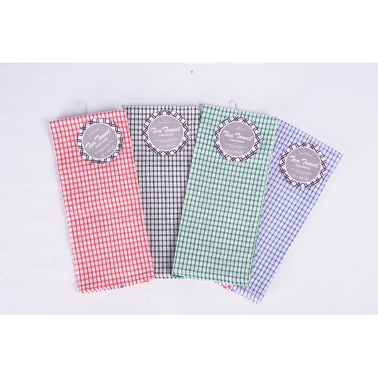 Tea Towel Small Checks 43x68cm