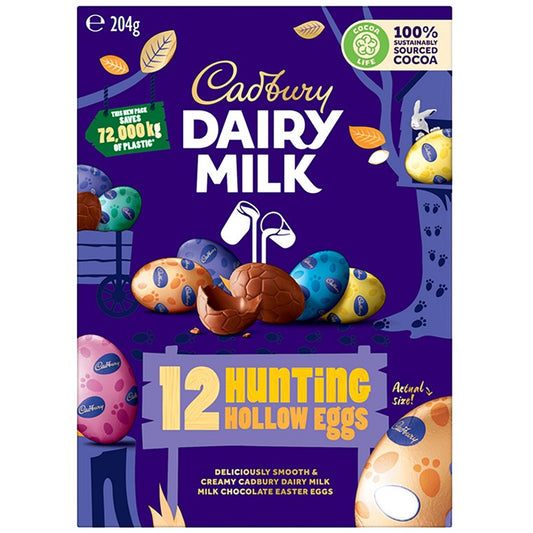 Cadbury Dairy Milk Egg Crate, 204g