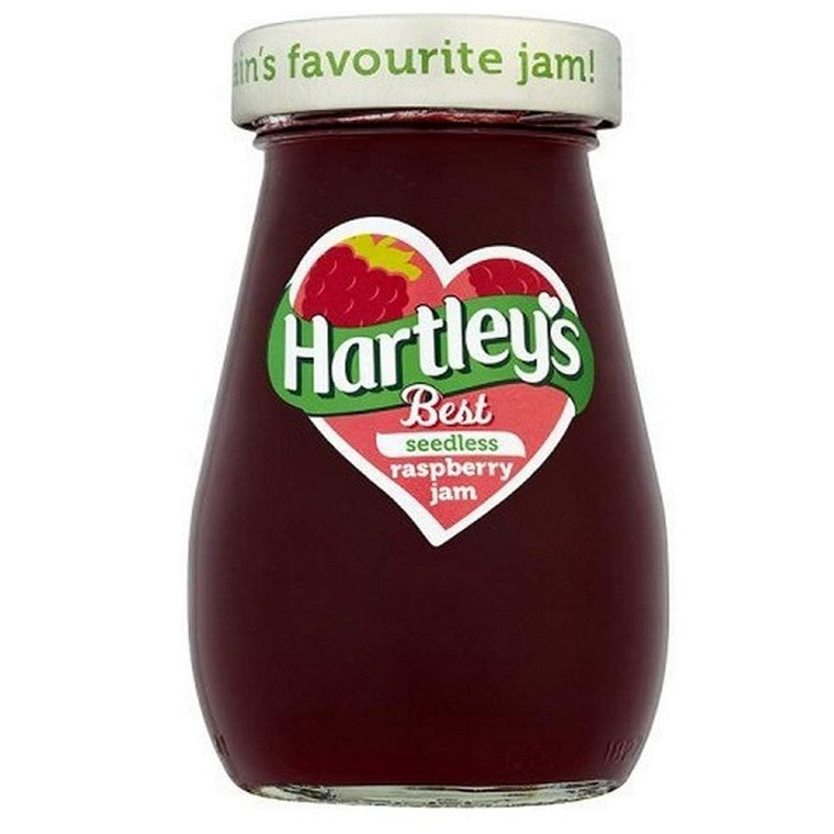 English Hartley's Best Seedless Raspberry Jam