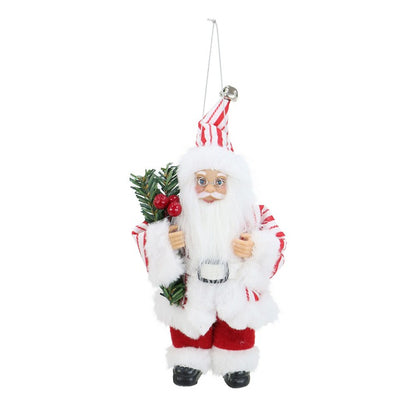 Santa Vintage Figure, 18cm, Asstd