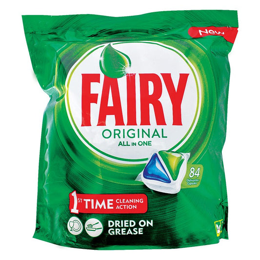 Fairy Caps All-In-One Regular, 84pk