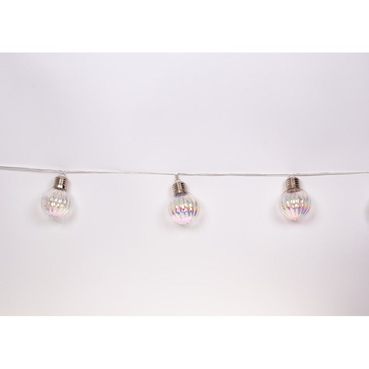 Iridescent String Light, 10 Bulbs