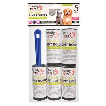 Pet Lint Roller w/ Refills