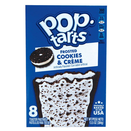 Kelloggs Pop-Tarts, Cookies & Crème, 8pk