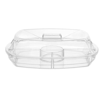 L&L Crystal Chilled Serving Platter