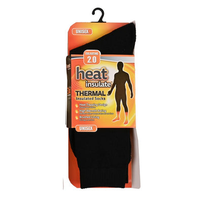 Heat Insulate, Crew Socks, Asstd