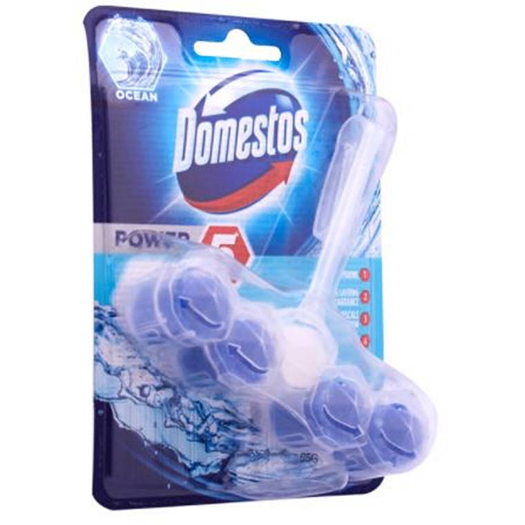 Domestos Power Toilet Cleaner, Ocean, 4x balls, 55gm