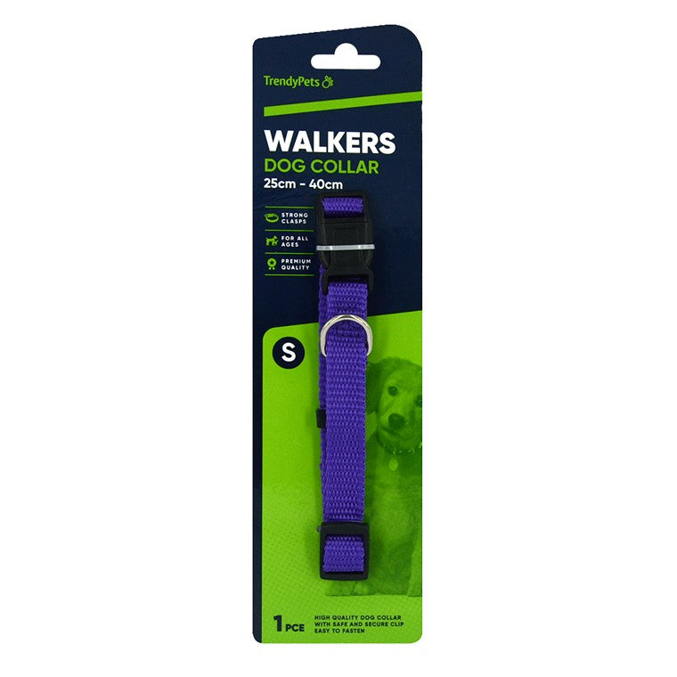 Walkers Dog Collar, Asstd, Small