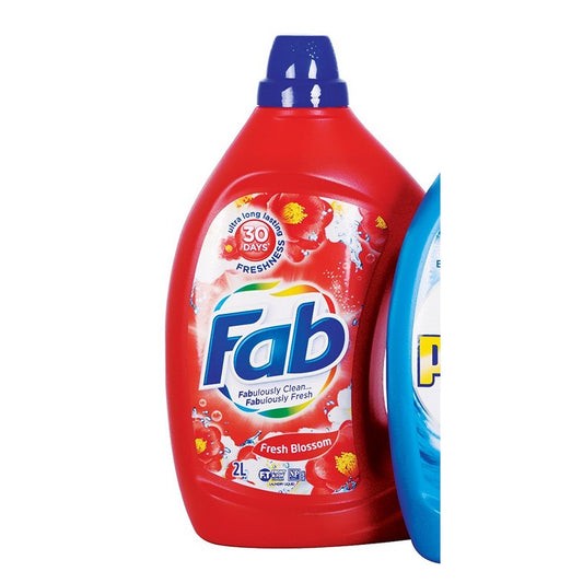 Fab Laundry Liquid Fresh Blossom, 2L