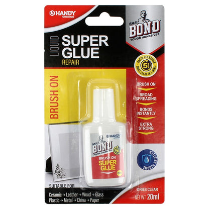 Brush On Liquid Super Glue, 20ml