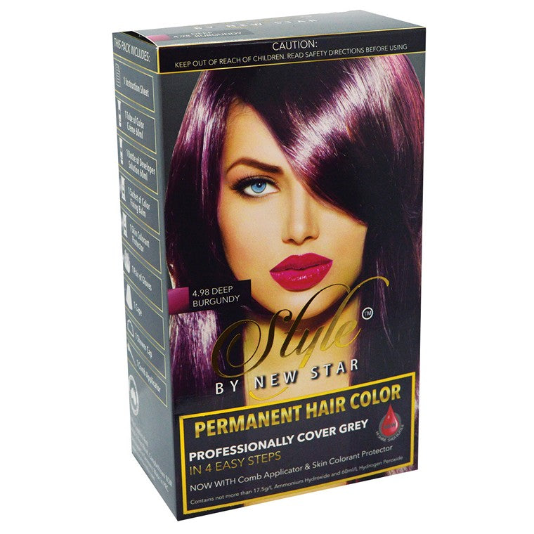 Permanent Hair Colour, Asstd