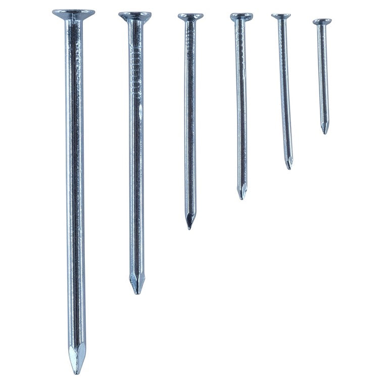 Fasteners & Fixings, Flat Head Nails, 530pc