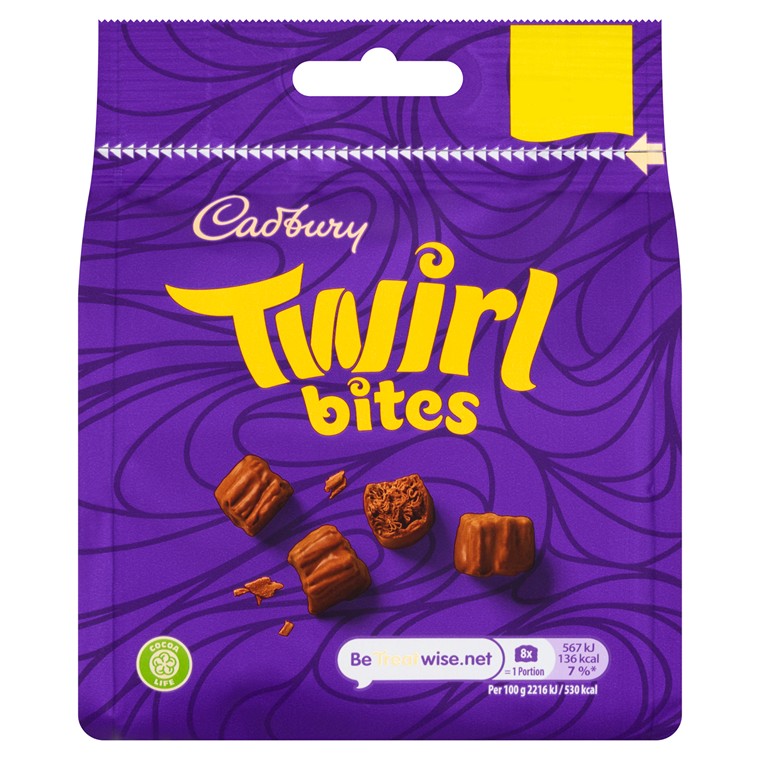 Cadbury Twirl Bites