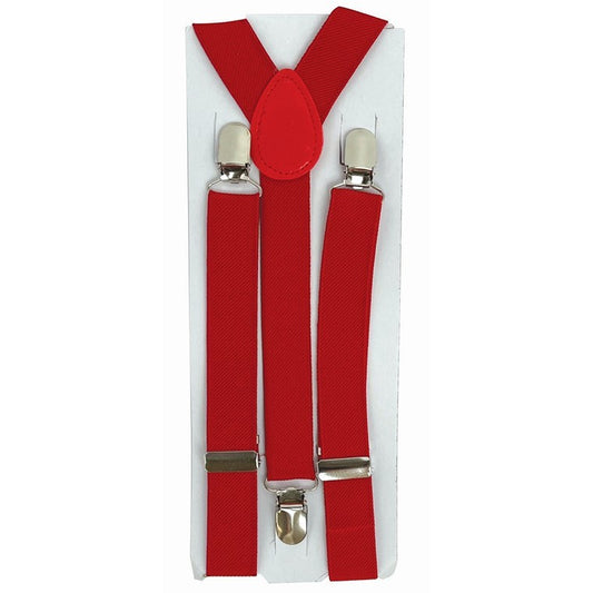 Party Suspenders, Red