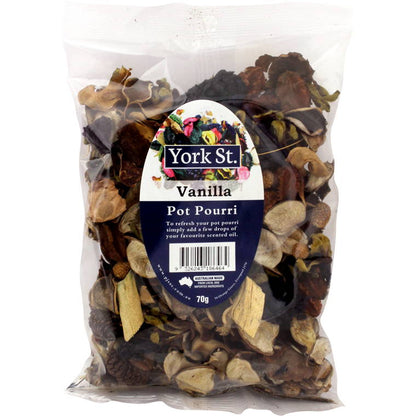 York St Pot Pourri, Scented, 70gm