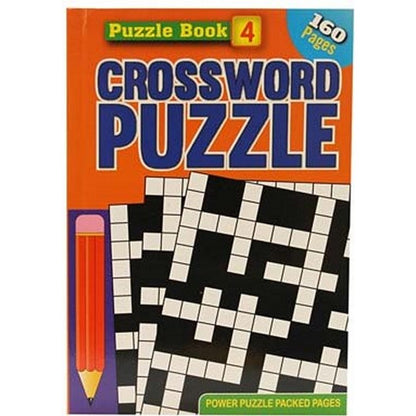 A5 Crossword Book, 160pgs