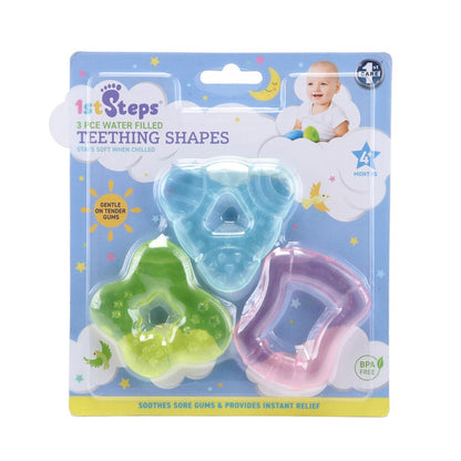 1st Steps Water Filled Teether, 3pk