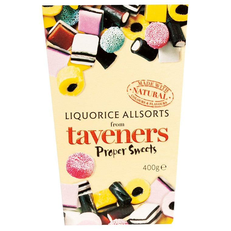 Taverners Liquorice All Sorts, 400gm