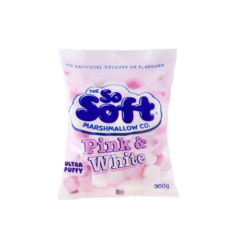 So Soft Marshmallow Pink & Whites, 300gm