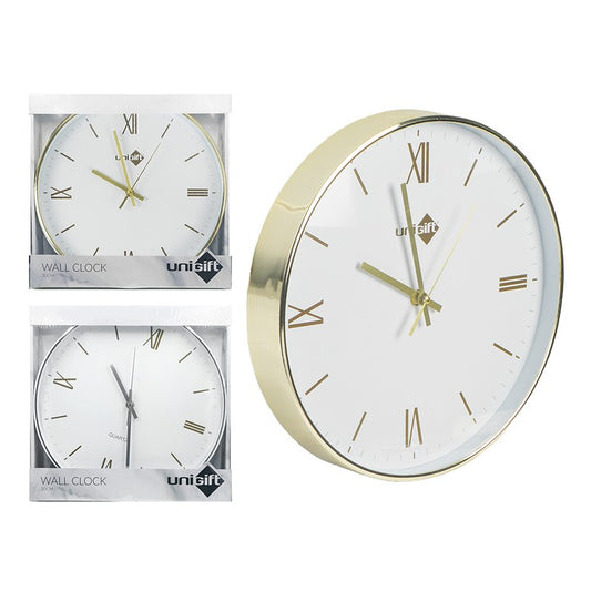 Metal Classic Clock, 30cm, 2 Asstd Designs