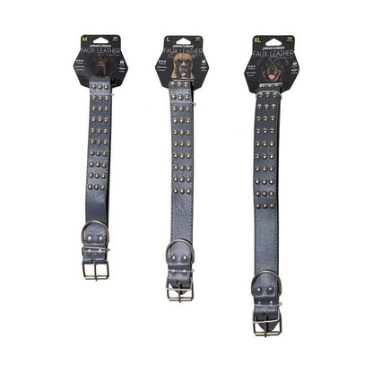 Studded Dog Collar, Asstd