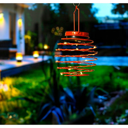 Hanging, Solar Spiral Lantern, 3cm