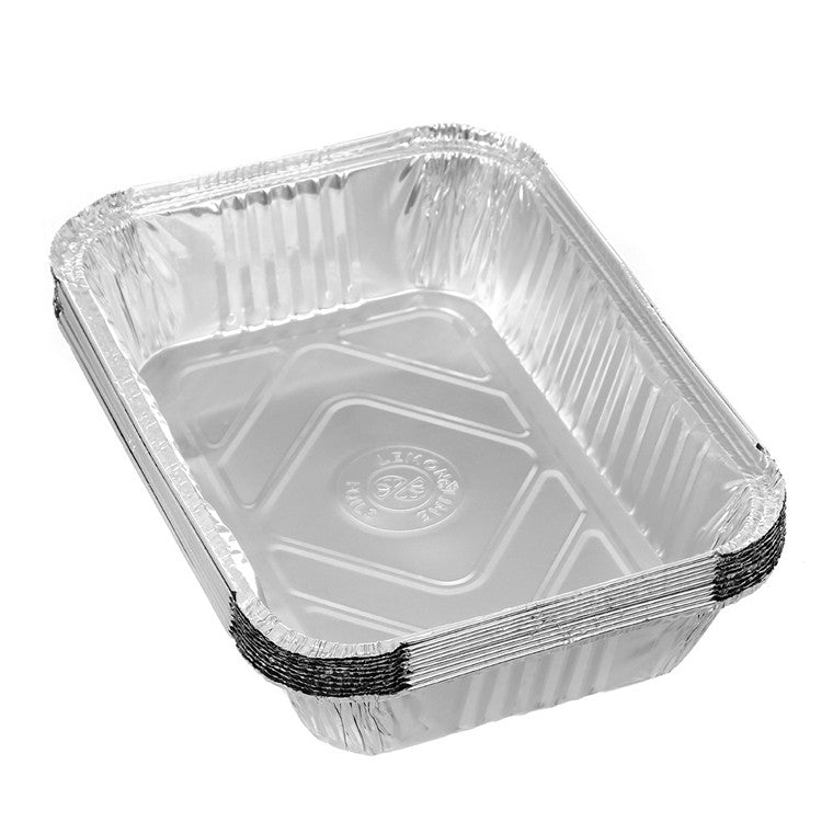 L&L Foil Container w/ Lid, 10pk