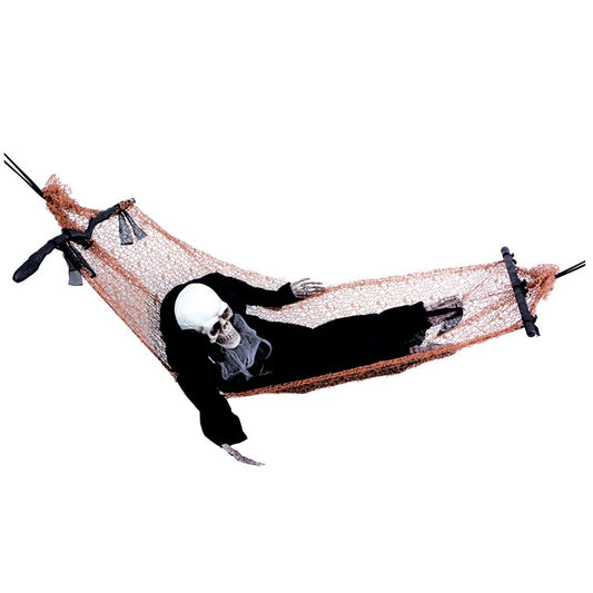 Halloween Animated Man In Hammock, 125cm