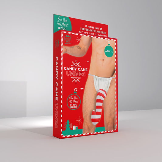 Candy Cane Schlong Thong Gift-Box