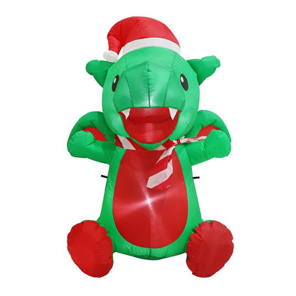 Xmas Inflatable Cute Dragon, 1.2m