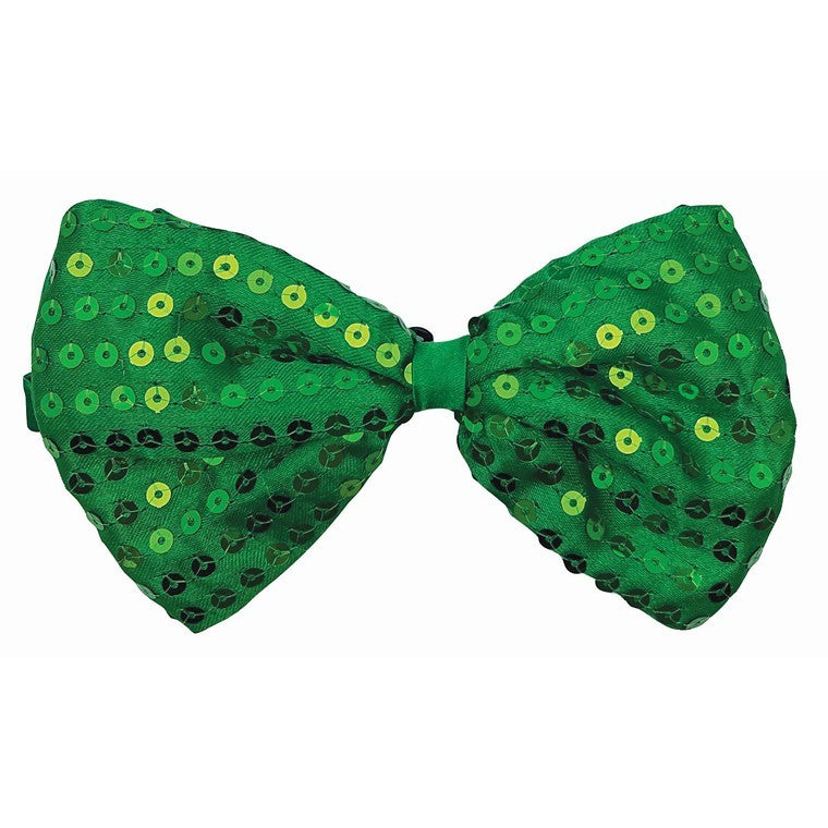 Party Bow Tie Sequin, Green